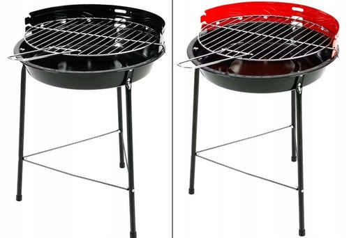 GRILL OGRODOWY TURYSTYCZNY PRZENOŚNY OKRĄGŁY WĘGLOWY KLASYCZNY KEMPINGOWY na Arena.pl