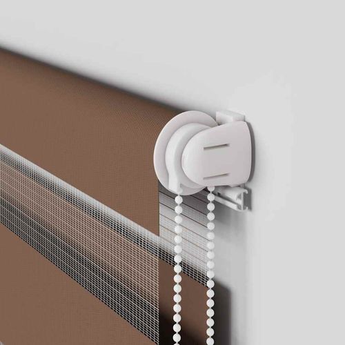 Roleta zebra, brzozowa, szerokość tkaniny 100,9 cm, poliester na Arena.pl