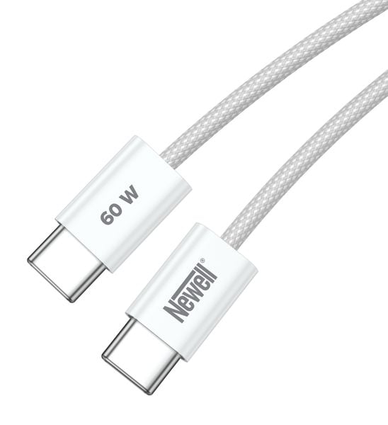 Kabel Newell USB-C - USB-C 60 W- 2 m, biały zdjęcie 4