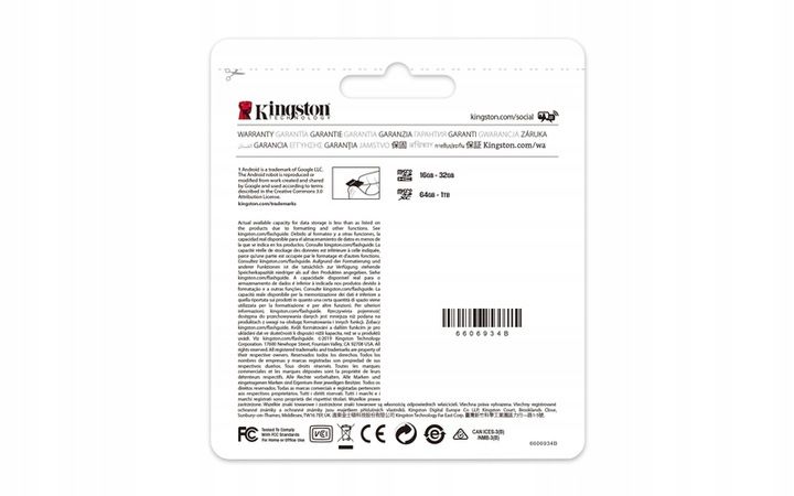 Karta pamięci Kingston micro SD SDXC 128GB UHS zdjęcie 5