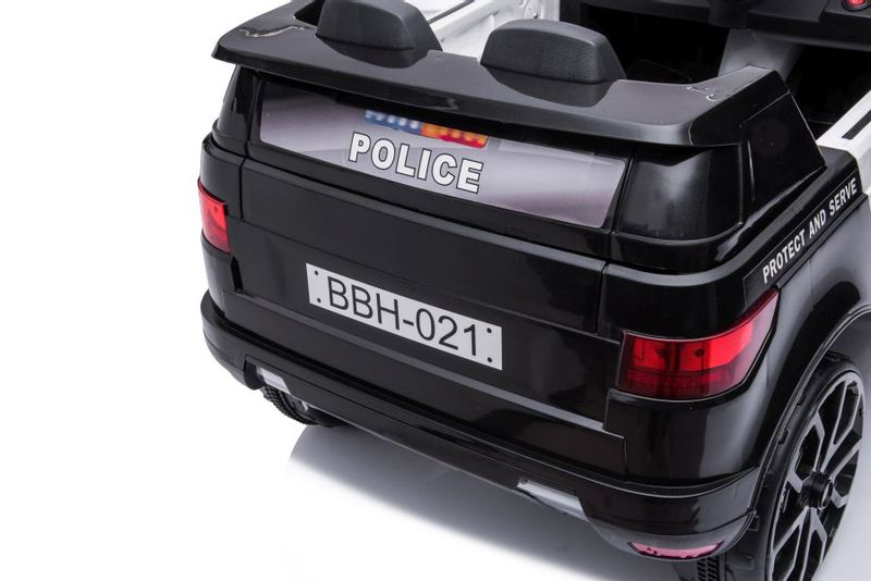 Auto Na Akumulator BBH-021 Policyjne Czarne zdjęcie 8
