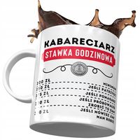 Dla Kabareciarza Kubek Na Urodziny Na Prezent Z Nadrukiem Ze Zdjęciem