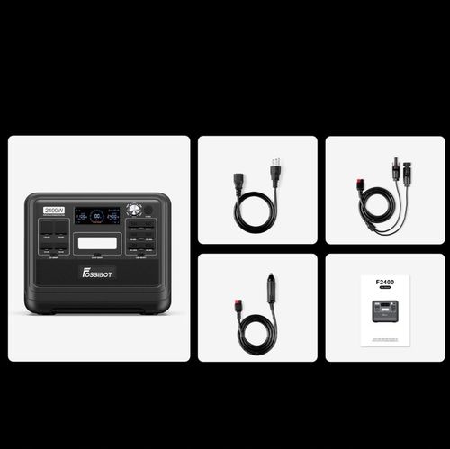 Fossibot przenośna stacja zasilania 2048Wh 2400W-4800W Aplikacja elektrowni na Arena.pl