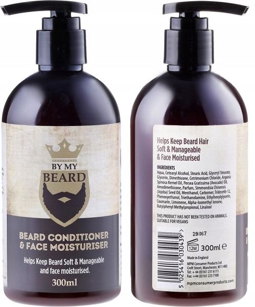 Zestaw Do Brody Kosmetyki Szczotka Wzornik ORGANIZER dla Brodacza zdjęcie 3