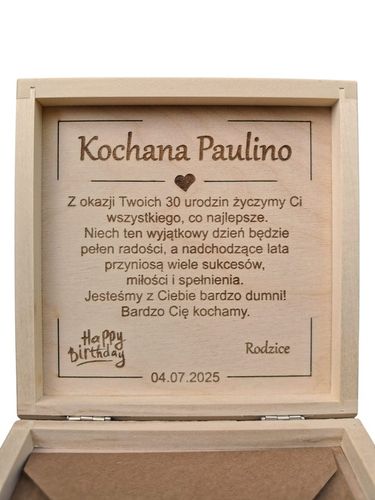 PUDEŁKO NA PIENIĄDZE URODZINY 1-99 PAMIĄTKA URODZINOWA na Arena.pl