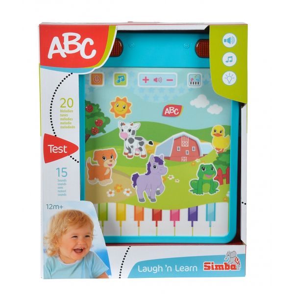 SIMBA ABC Fun Tablet Tablet Interaktywny Pianinko zdjęcie 3