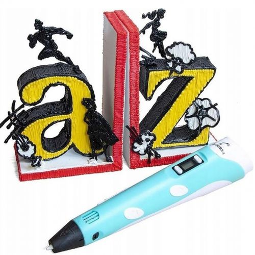 WOOPIE Długopis 3D Dla Dzieci Zestaw z Wyświetlaczem LED - Kreatywna Zabawa na Arena.pl