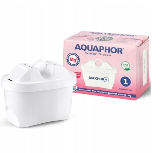 Dzbanek szklany filtrujący do wody Aquaphor Glass biały 10 filtrów MaxforMg na Arena.pl