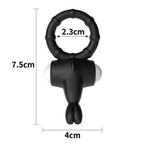 power clit silicone cockring black na Arena.pl