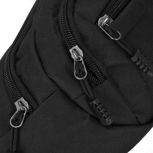 SASZETKA NERKA MĘSKA DAMSKA POJEMNA BIODRÓWKA SPORTOWA BIODROWA CZARNA na Arena.pl