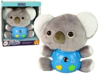 2X Koala Projektor Dźwięki Zabawka Interaktywna Szara