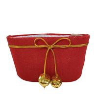 Osłonka dekoracyjna juta czerwona