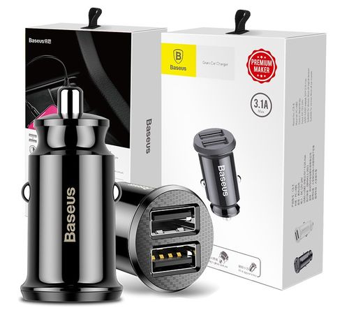 Ładowarka samochodowa USB Baseus GRAIN 3,1A na Arena.pl