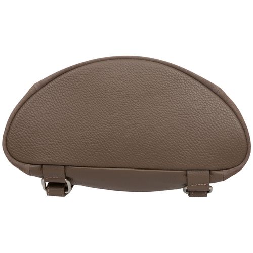 VERA PELLE plecak damski zamszowy elegancki trójkątny V697 czarny na Arena.pl