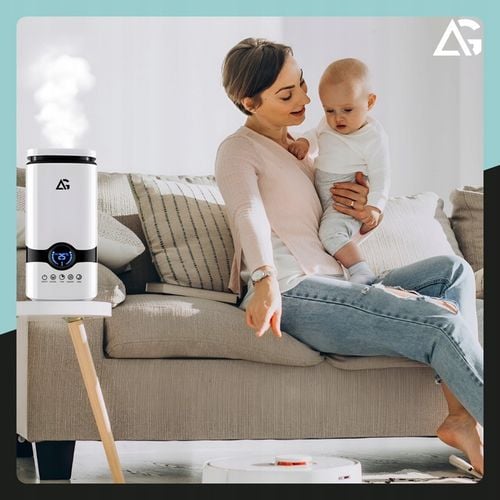 NAWILŻACZ POWIETRZA JONIZATOR AROMATERAPIA DYFUZOR TIMER PILOT + 12x na Arena.pl