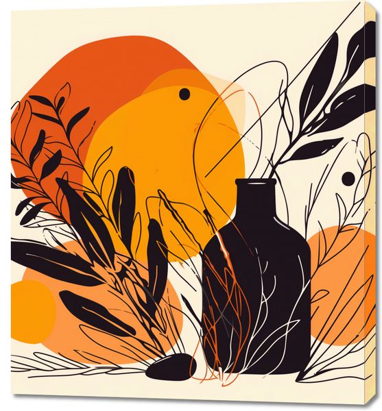 Obraz 90x100cm Jaskrawy Zachód zdjęcie 1