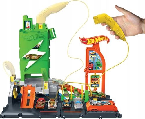 Hot Wheels City Superstacja ładowania samochodów na Arena.pl