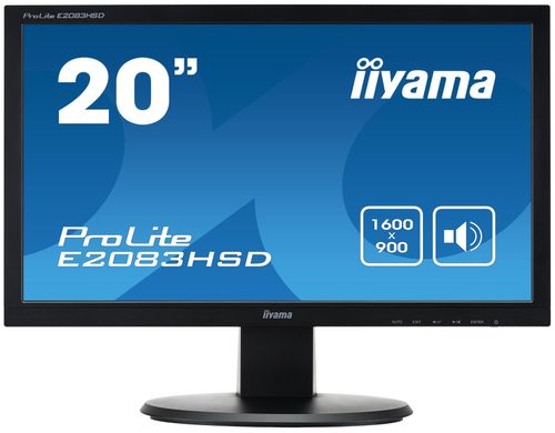 Monitor iiyama Prolite E2083HSD 20''  FLICKER FREE HD LED na Arena.pl
