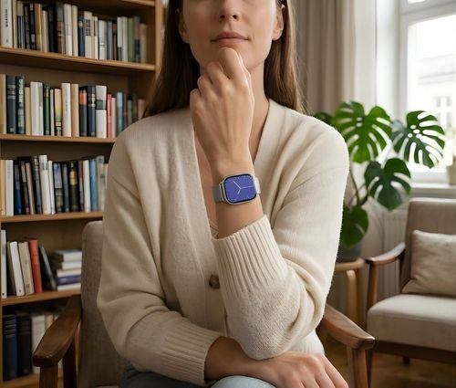 smartwatch gravity srebrny pasek + bransoleta gt43-2 na Arena.pl