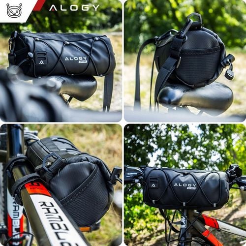 Sakwa rowerowa na rower ramę kierownicę saszetka torba pojemna 2.5L Alogy na Arena.pl