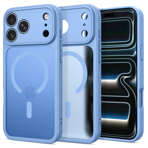 TECH-PROTECT BASICMAG MAGSAFE IPHONE 17 PRO / 18 PRO MATTE LIGHT BLUE zdjęcie 1