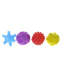 PEPCO Zabawki sensoryczne piłki 4szt. Jasnoniebieski