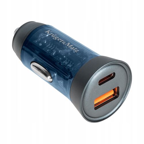 Szybka ładowarka samochodowa 30W USB C do zapalniczki 12-24V QC PD mocna na Arena.pl