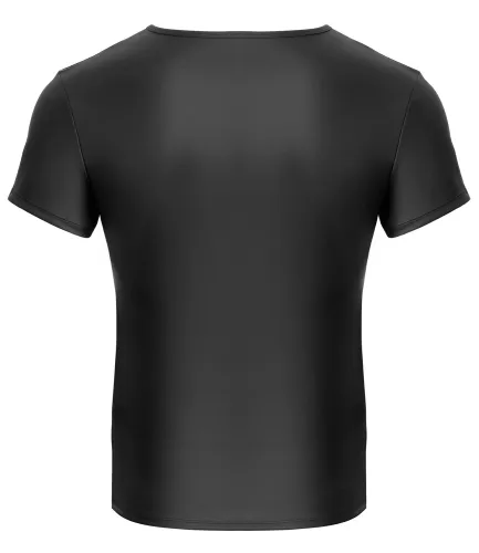 nek koszula męska xl czarna z niebieskimi akcentami i siateczką na Arena.pl