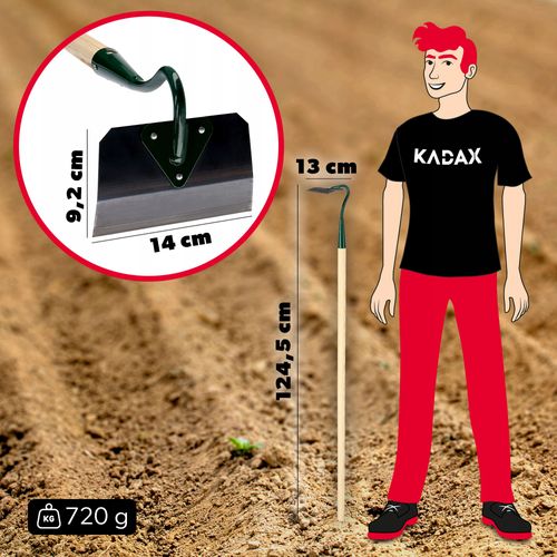 MOTYCZKA DUŻA HARTOWANA Z TRZONKIEM OGRÓD 14 cm na Arena.pl