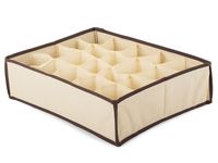 ORGANIZER BIELIZNA SZUFLADA SZAFA 20 MIEJSC PRZEGRÓDEK