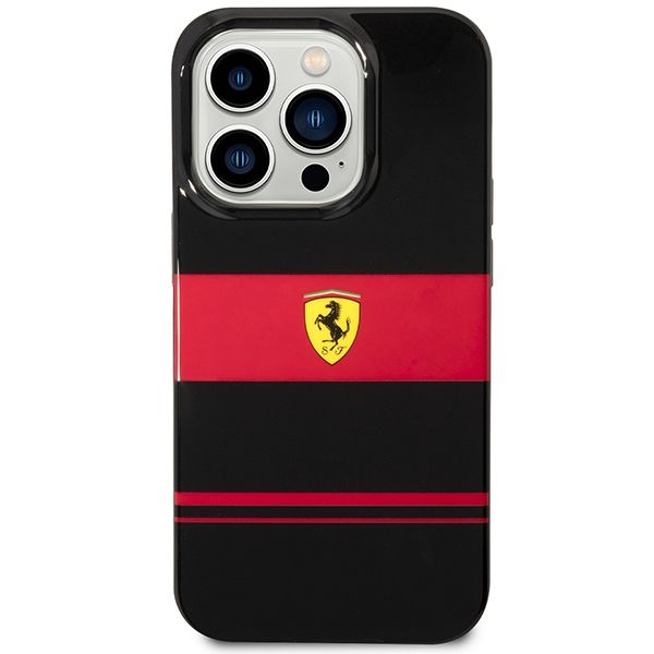 Etui Ferrari do iPhone 14 Pro, Czarny MagSafe zdjęcie 3