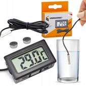 TERMOMETR ELEKTRONICZY CYFROWY UNIWERSALNY Z SONDĄ POMIAROWĄ