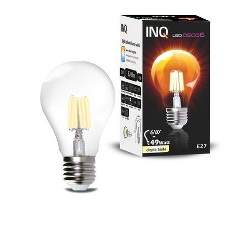 Żarówka LED DECO 6 620lm A60 E27 827 na Arena.pl