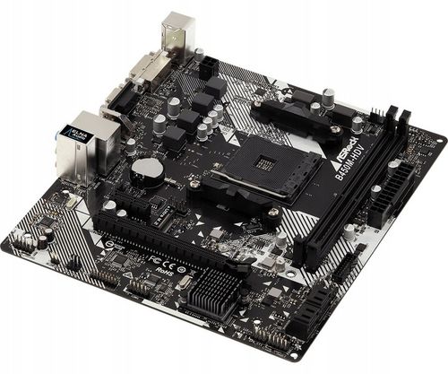 Płyta główna ASRock B450M Micro ATX Socket AM4 pod AMD Ryzen USB3 M.2 NVMe na Arena.pl