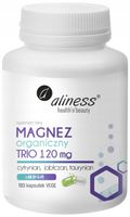 Aliness MAGNEZ ORGANICZNY TRIO + B6 TAURYNIAN JABŁCZAN CYTRYNIAN 100 kaps