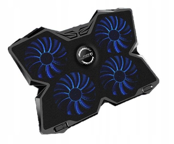 PODSTAWKA CHŁODZĄCA POD LAPTOPA PODKŁADKA USB LED DO NOTEBOOKA zdjęcie 1