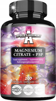 APOLLO'S HEGEMONY Magnesium Citrate + P5P 200 kaps. cytrynian magnezu