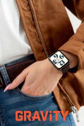 smartwatch gravity biało czarny 2 paski gt17-8 na Arena.pl