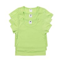 Koszulka dziecięca z krótkim rękawem do sublimacji - zielona S