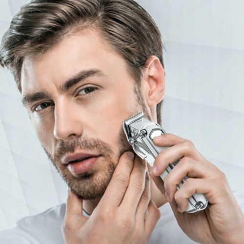 PROFESJONALNA MASZYNKA DO STRZYŻENIA BEZPRZEWODOWA WET&DRY USB ZESTAW na Arena.pl