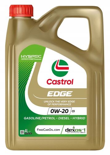 CASTROL EDGE 0W20 C5 HYSPEC 4L OLEJ SILNIKOWY 0W-20 C5 DEXOS1 Gen3 na Arena.pl