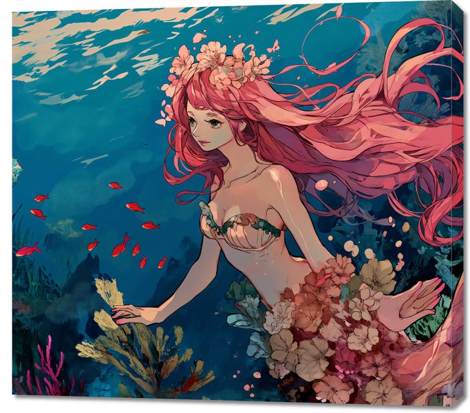 Obraz 100x90cm Nimfa Oceanu zdjęcie 1