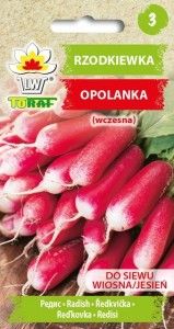 Rzodkiewka Opolanka wczesna nasiona 10g zdjęcie 4