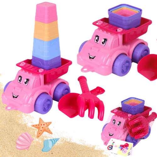 Zestaw do piasku z autkiem TechnoK TEH7051 07051 na Arena.pl