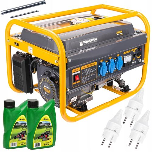 Agregat PRĄDOTWÓRCZY Generator 3000W 230V 12V AVR na Arena.pl