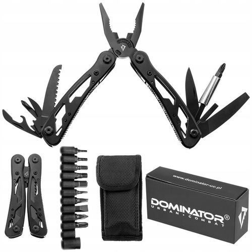 MULTITOOL NARZĘDZIE WIELOFUKCYJNE DOMINATOR ARMY ANT 22w1 ZESTAW BITÓW ETUI na Arena.pl