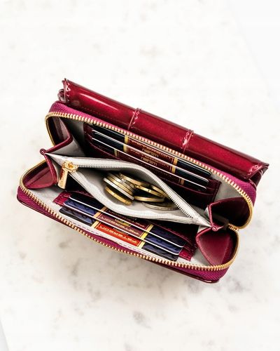 Peterson damski portfel ze skóry ekologicznej w kwiaty pionowy na na Arena.pl