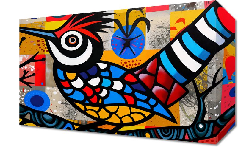 Obraz 30x20cm Ptak Na Wznak zdjęcie 1
