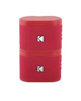 Kodak SoundBrix Dual Red Zestaw 2 Głośników Bluetooth Stereo 50m USB-C