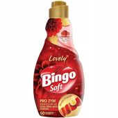 Bingo - skoncentrowany płyn do płukania tkanin Bingo Soft Lovely 1440ml